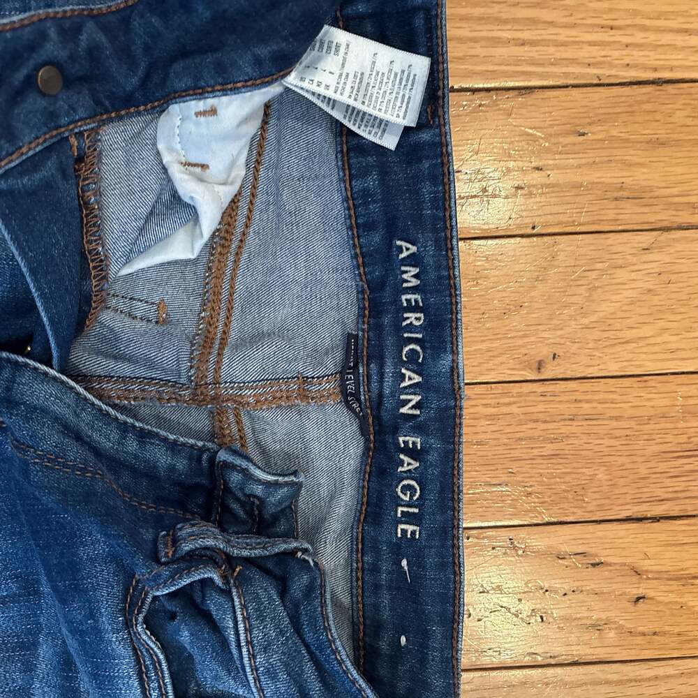 American Eagle Ne(x)t Level Stretch Hi-Rise Jegging Dark Wash Jeans Size 4